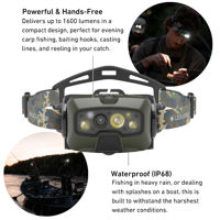 Ledlenser HF8R Core RGB Camo Rechargeable Head Torch